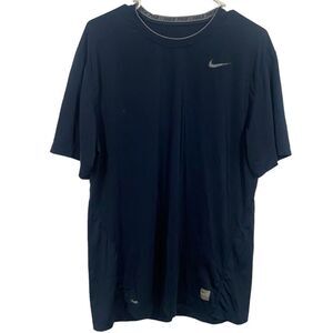 Nike Pro Navy Short Sleeve Athletic T-Shirt